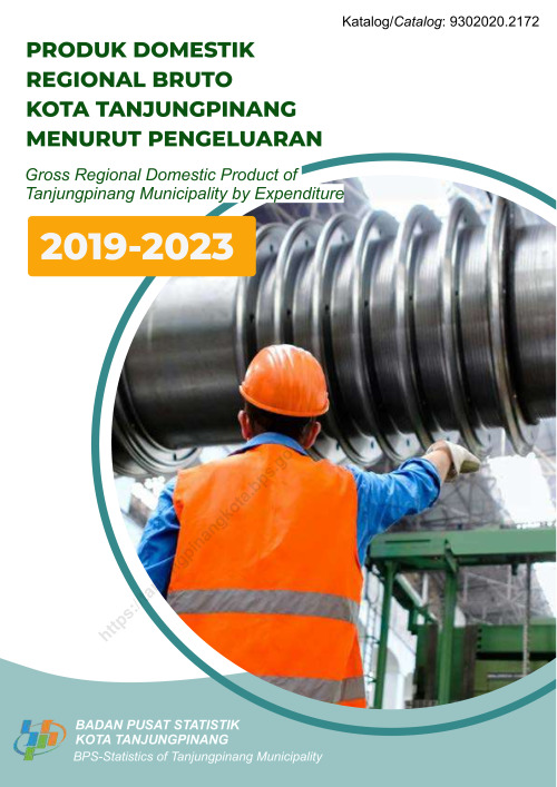 Produk Domestik Regional Bruto Kota Tanjungpinang Menurut Pengeluaran 2019-2023