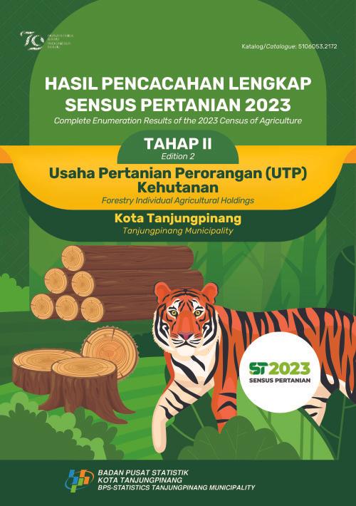 Complete Enumeration Results of the 2023 Census of Agriculture - Edition 2 Forestry Individual Agricultural Holdings Tanjungpinang Municipality